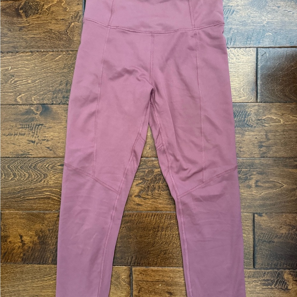 Kids Mauve Leggings